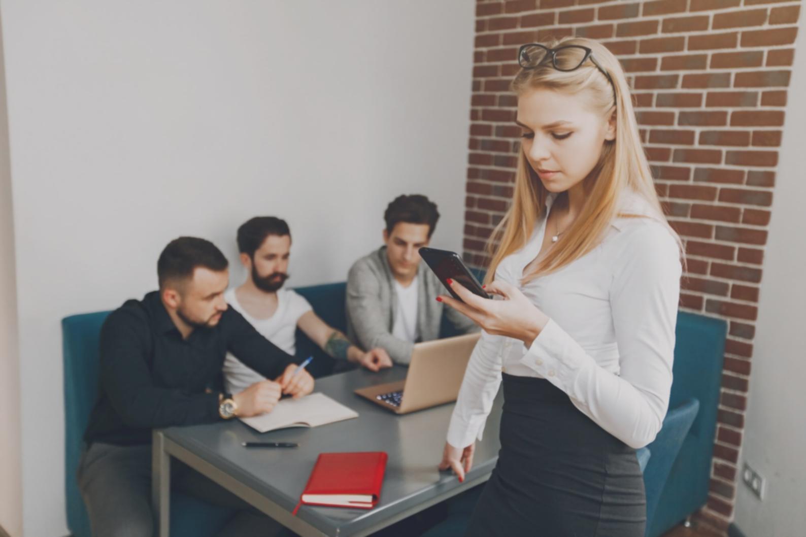 Modern franchise financial planning workspace with documents and analysis tools